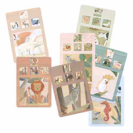 Familien-Quartett Tiere